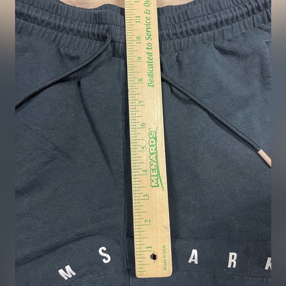 Gymshark Men's Black Fleece Athletic Drawstring Shorts size Medium READ - Picture 10 of 10